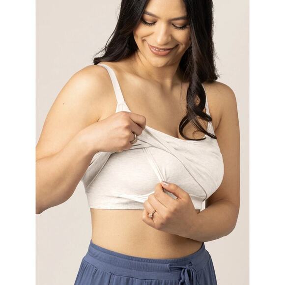 Kindred Bravely Sublime Bamboo Hands-Free Pumping Lounge & Sleep Bra - Picture 1 of 5
